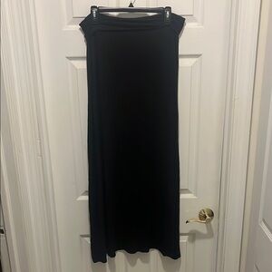 SO Classic Black Maxi Skirt